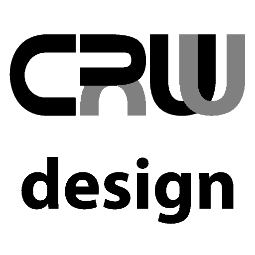 CRW design logo